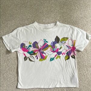 Gap Flower Top NWOT
